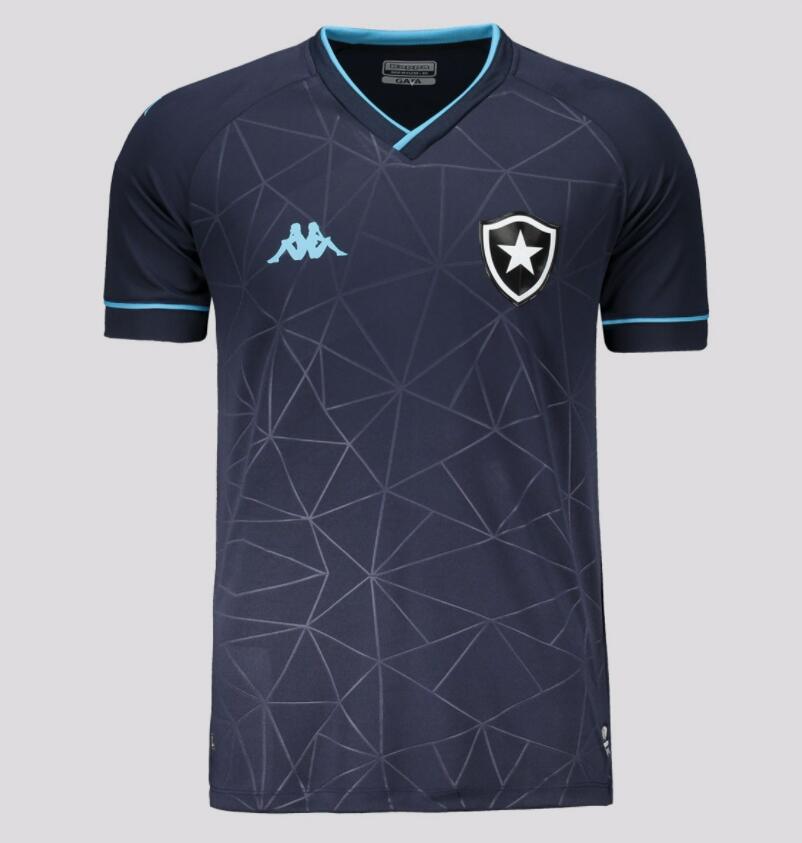 2021/22 Botafogo de Futebol e Regatas Goalkeeper Black 4th Soccer Jersey Shirt